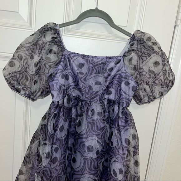 Disney nightmare before Christmas Jack Skellington girls dress XL 14 like new - Picture 6 of 9